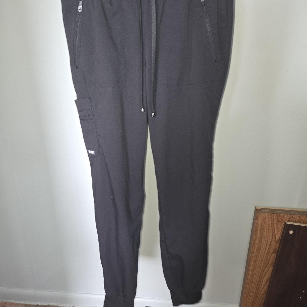 Grey’s Anatomy by Barco Black Scrub Pants ST Jogger Style - Picture 3 of 9